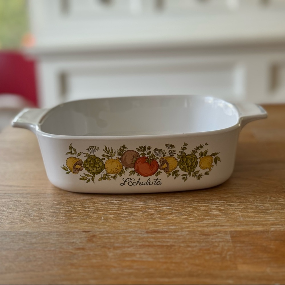 Vintage Corningware Spice of Life 1 Qt Casserole